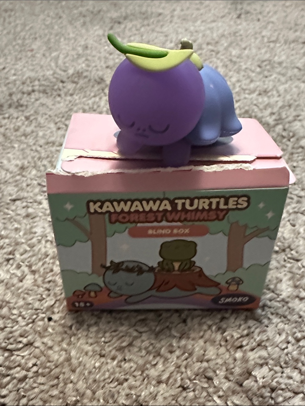 Kawawa Turtles Forest Whimsy Figure - Whimsy Bellflower Kawawa Turtle